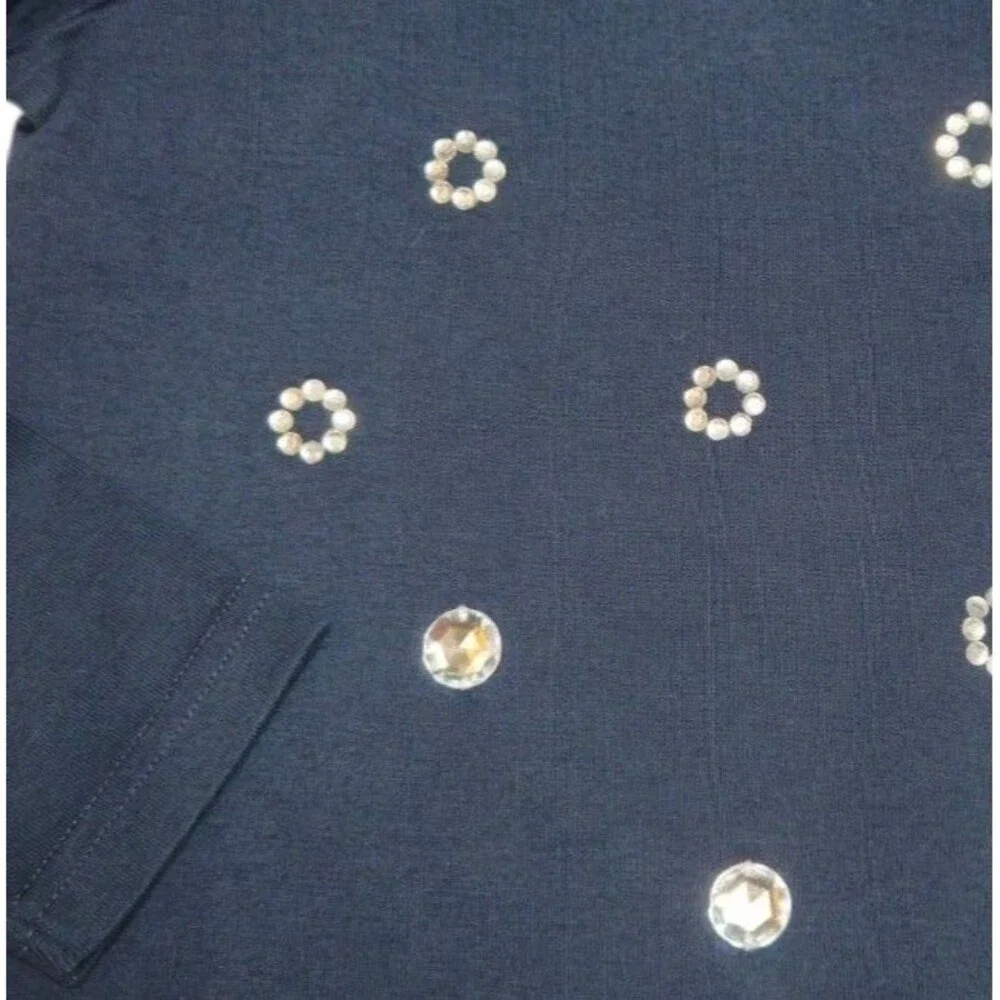 Vintage Gymboree Special Edition Top Size 5 Navy Blue Long Sleeved Y2K NWT